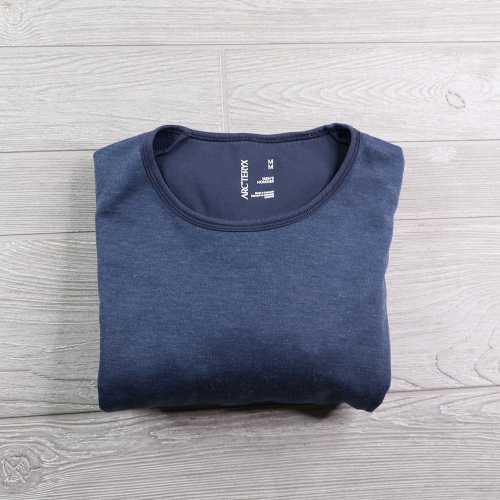 Arc'teryx Dallen Fleece Pullover Men's Medium Navy Blue Crew Neck